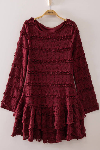 Selena Ruffled Mini Dress