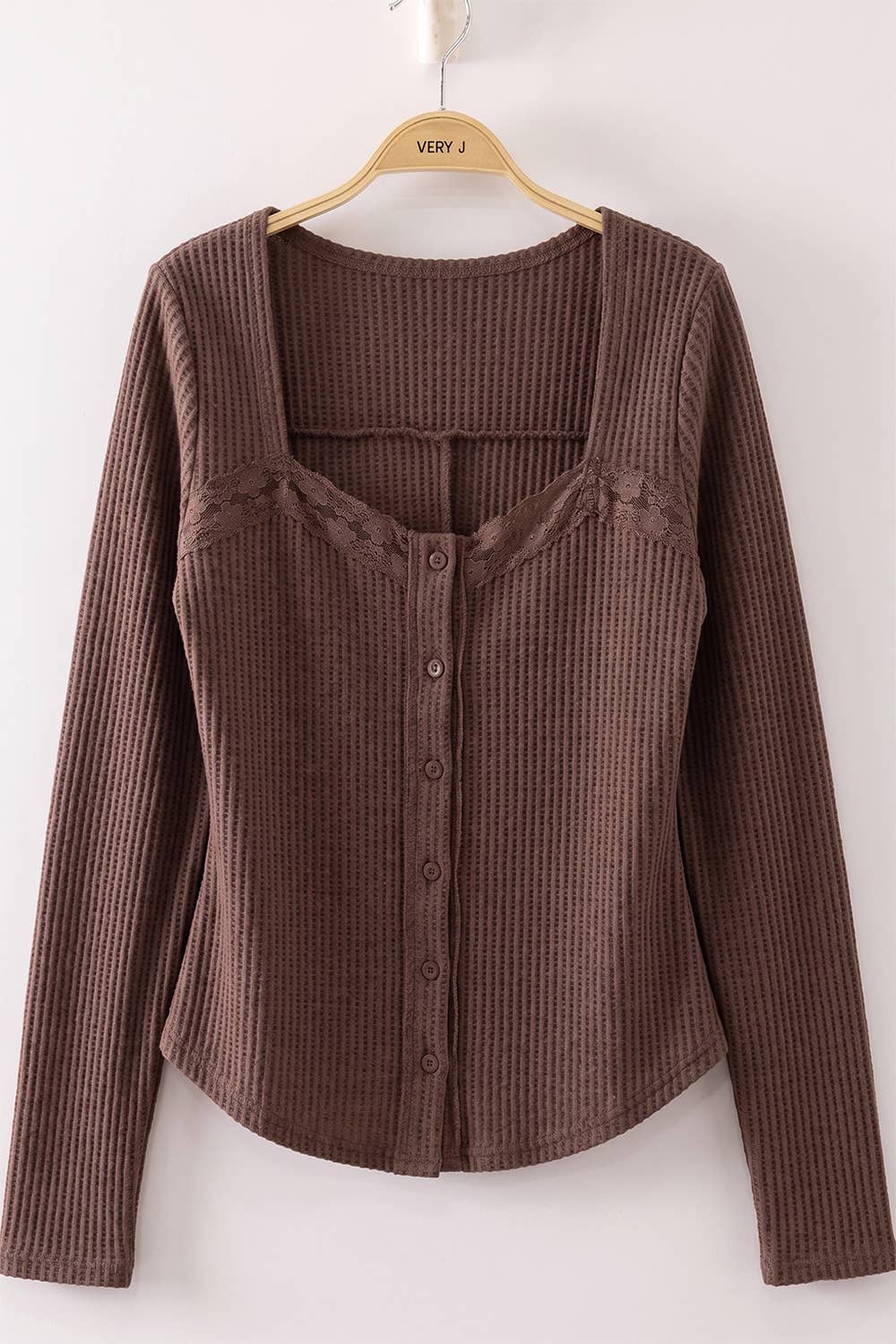 Ingrid Sweetheart Buttondown Top