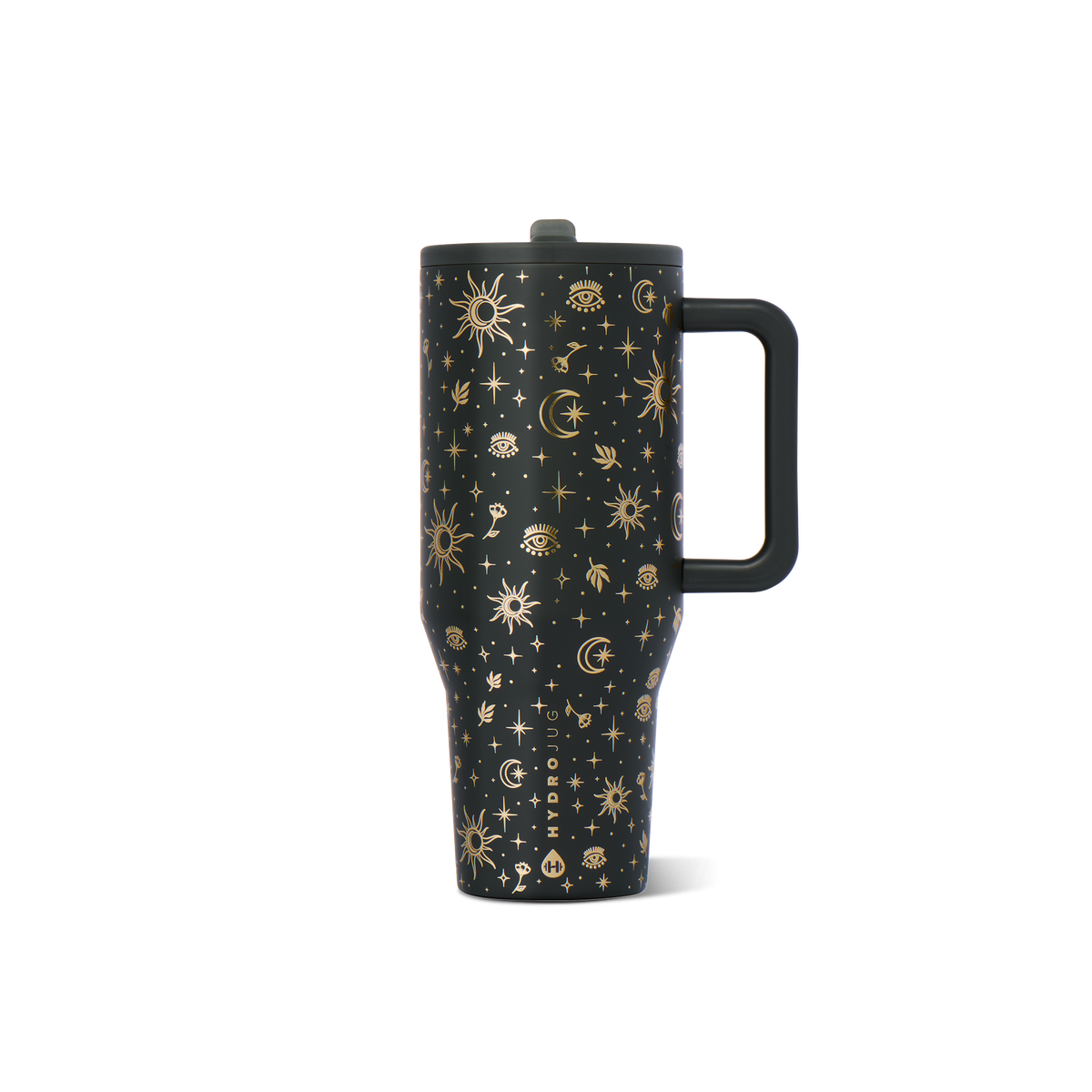 HydroJug Gold Moon & Star Water Bottle
