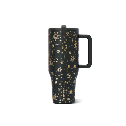 HydroJug Gold Moon & Star Water Bottle