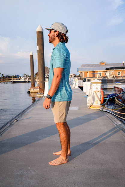 Mens Salt Water Soul Totally Tuna Polo
