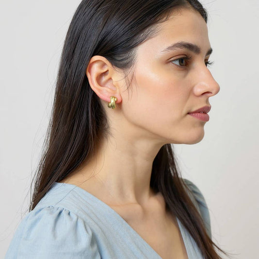 Suzie Crisscross Hoops