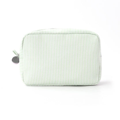 Seersucker Striped Travel Bag