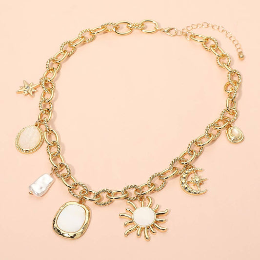 Virginia Celestial Charm Necklace