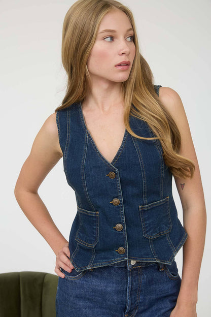 Stella Denim Vest