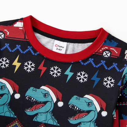Baby Boys Christmas Dinosaur Sleeper