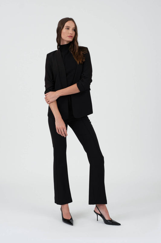 Vienna Black Flare Slacks