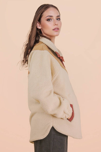 Moonstone Oversized Fleece Pullover