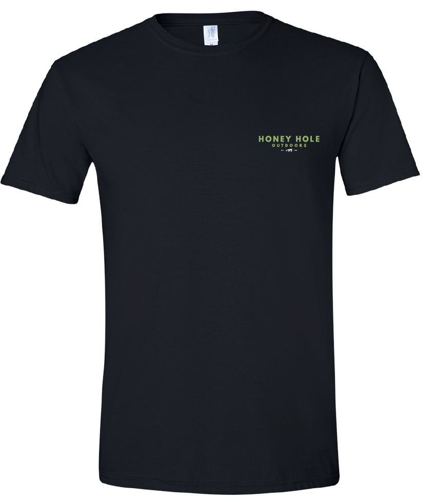 Mens Honey Hole Skelly Bass Tee