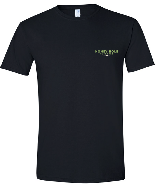 Mens Honey Hole Skelly Bass Tee