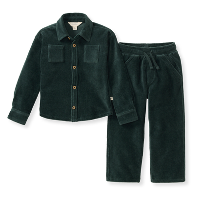 Boys Burt's Bees Corduroy Pant Set