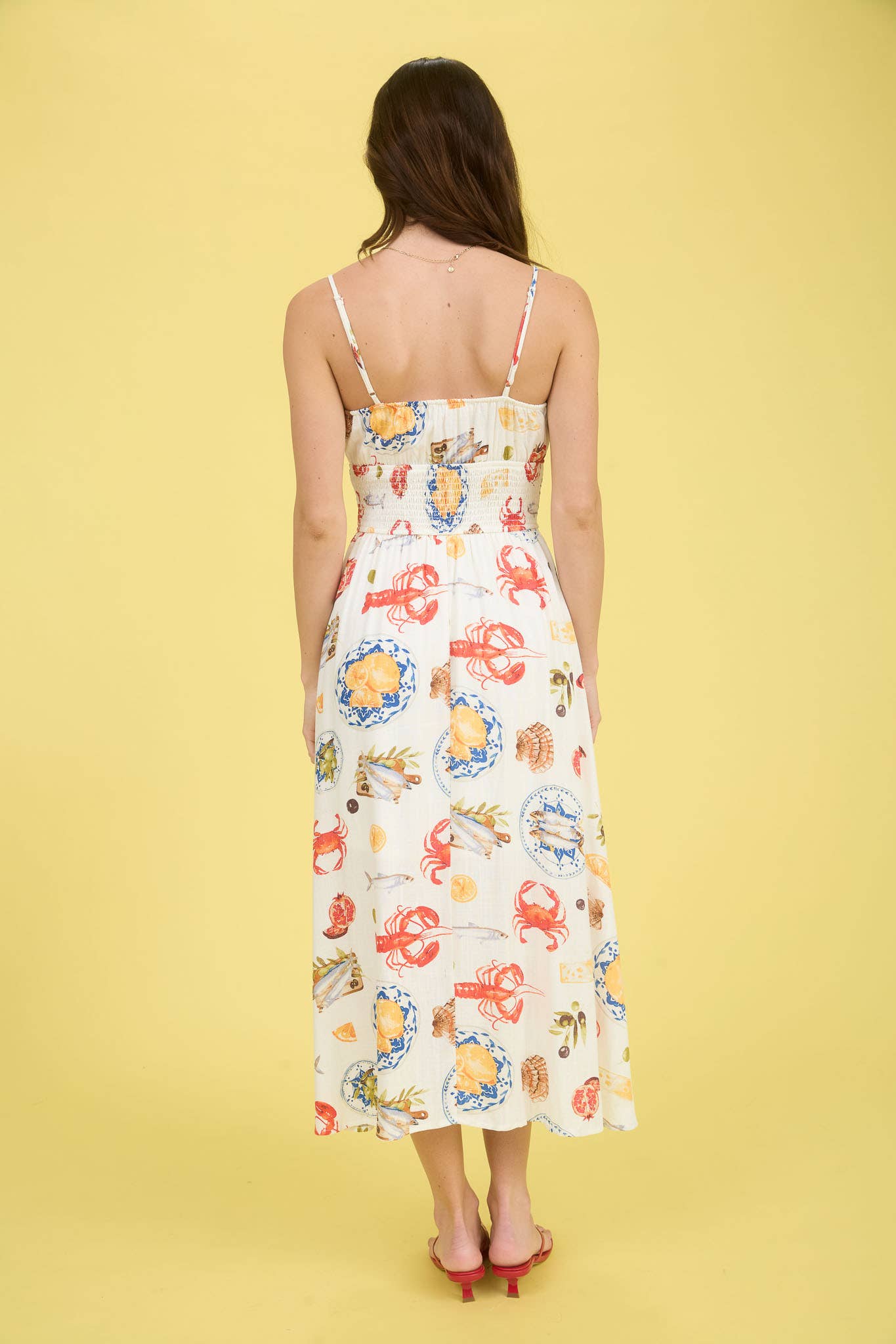 Romy Seaside Lunch Midi Dress