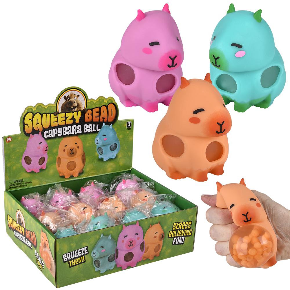 Squishy Bead Cabybara Ball