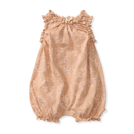 Baby Girls Burt's Bees Croatian Tile Bubble Romper