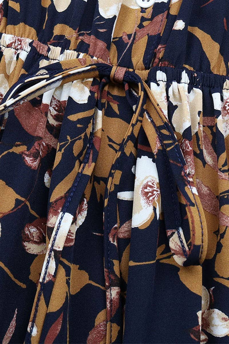 Lorient Full Length Floral Dress