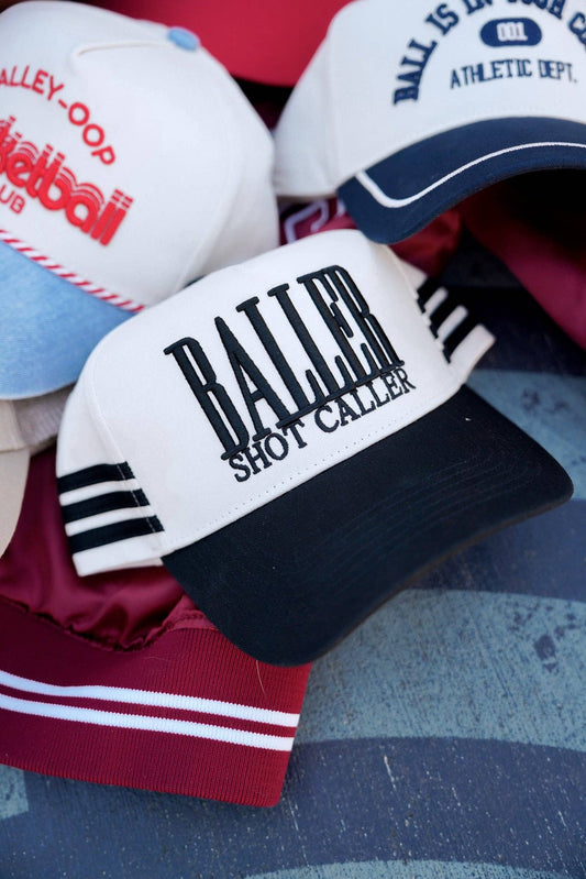 Baller Shot Caller Embroidered Hat