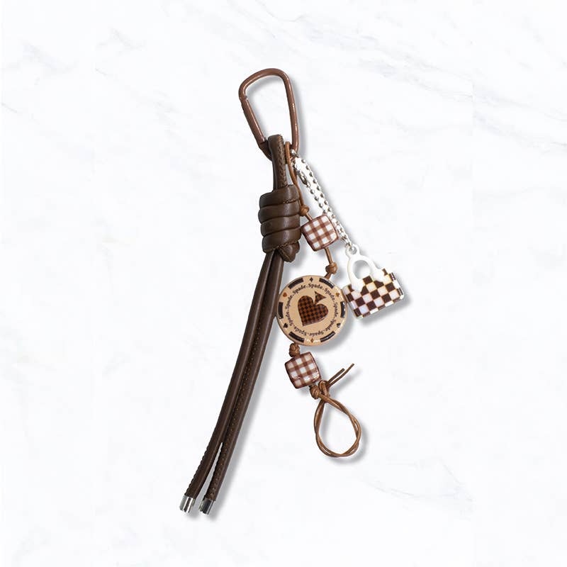 Solaris Poker Chip Charm Keychain