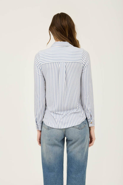 Carlin Fitted Striped Buttondown