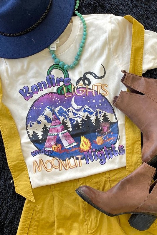 Bonfire & Moonlit Nights Tee
