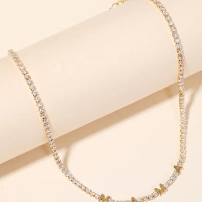 Rhinestone Mama Choker