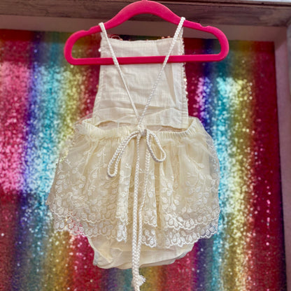 Baby Girl Sequin Romper