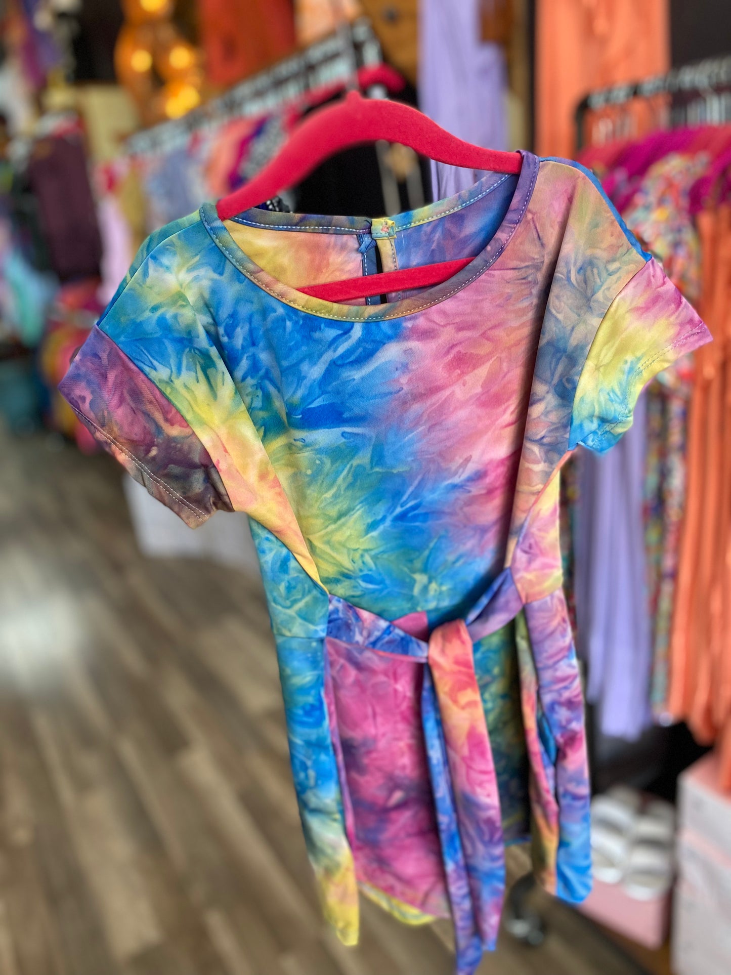 **SALE!** Girls Tie Dye Romper