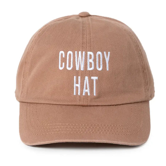 Minimalist Western Hat