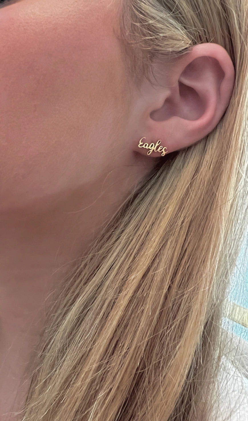 Eagles Mascot Earrings