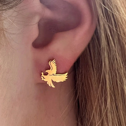 Eagles Mascot Earrings