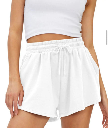 **SALE!** Drawstring Terry Sweat Shorts