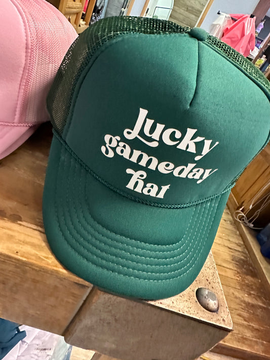 Lucky Game Day Trucker Hat