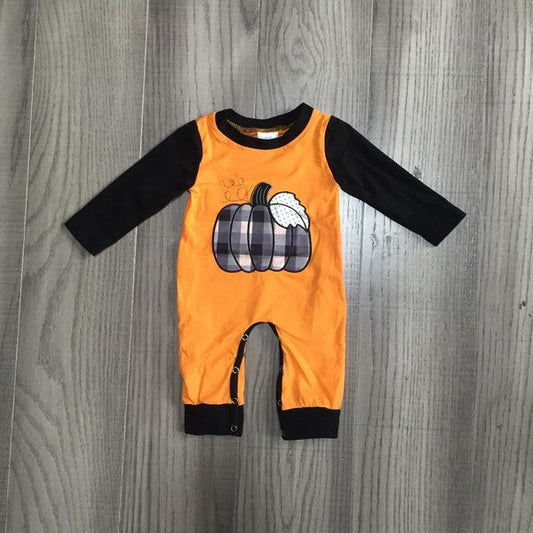 Baby Unisex Pumpkin Jumpsuit