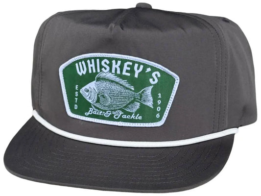Whiskey Bent Hat Co. Bait & Tackle Grey Hat