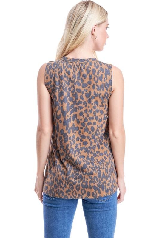 Leopard Homebody Tank (Size Medium)