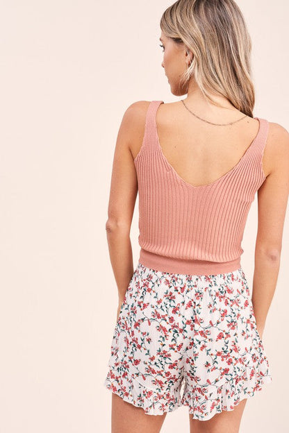 **SALE! Naomi Knit Tank (Size Large)