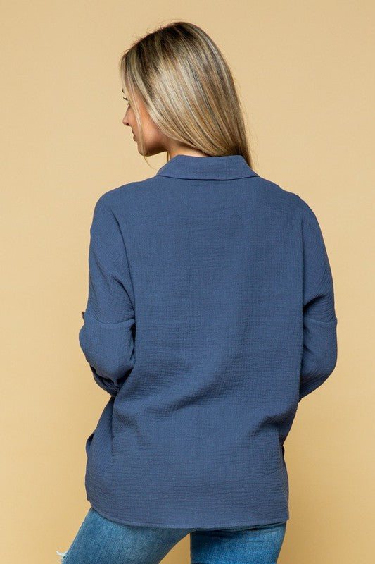 **SALE!!** Anson Lightweight Coco Buttondown
