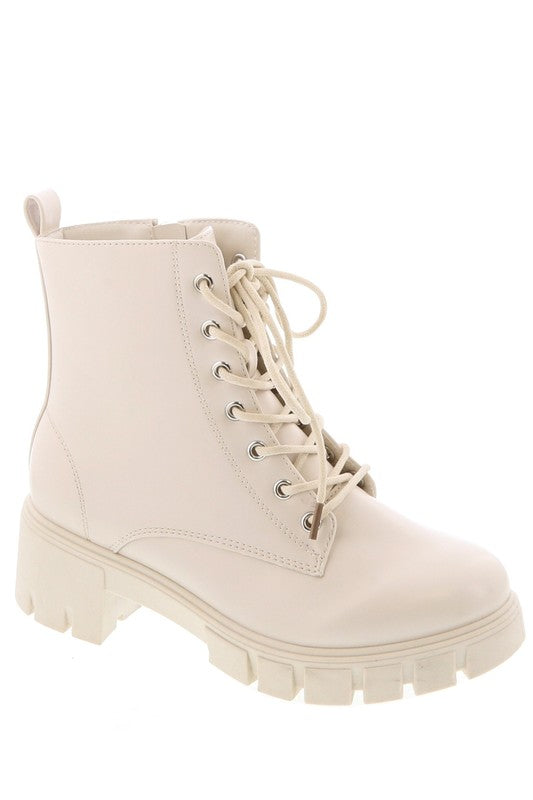 Maddie Lace-Up Combat Boots