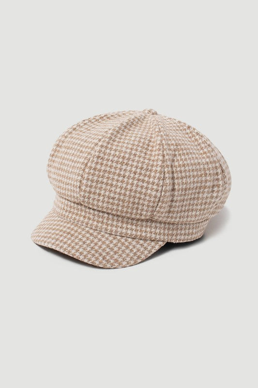 Quill Houndstooth Cabbie