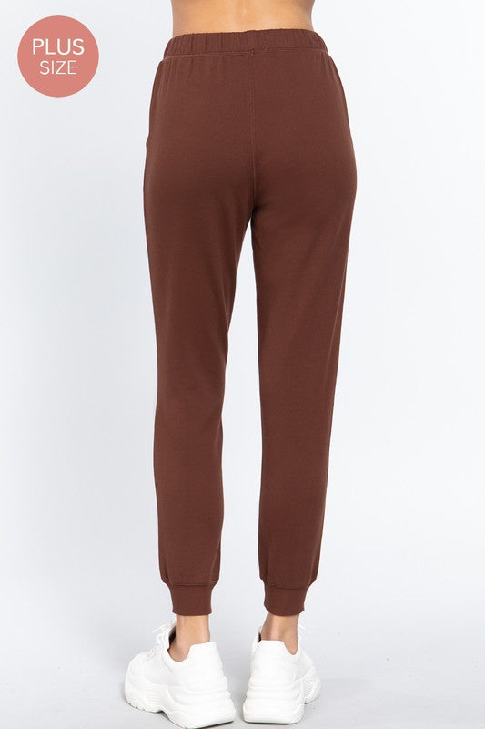 **SALE!** Timber French Terry Joggers (Plus Size)