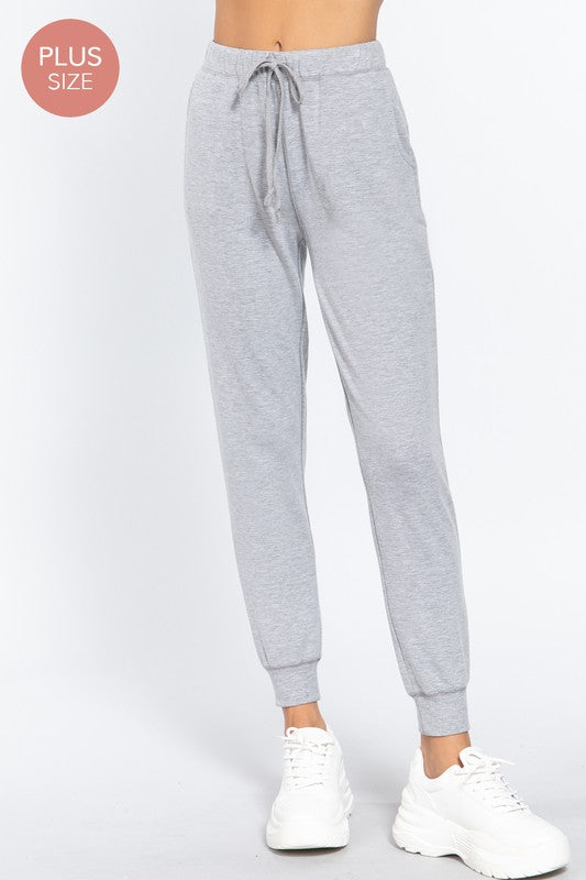 **SALE!** Timber French Terry Joggers (Plus Size)