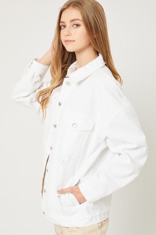 Caraway Oversized Denim Jacket