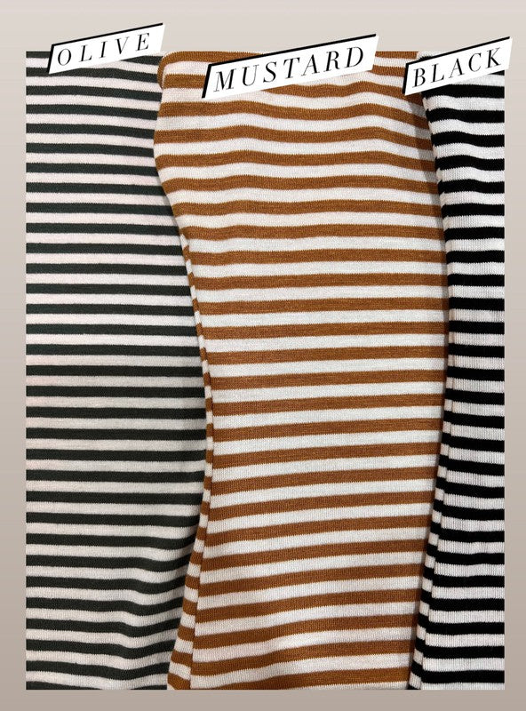 Eden Double Lined Striped Tank