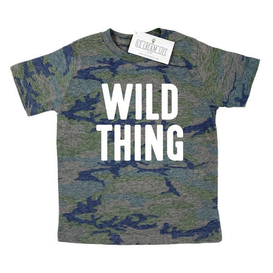 Kids Wild Thing Camo Tee