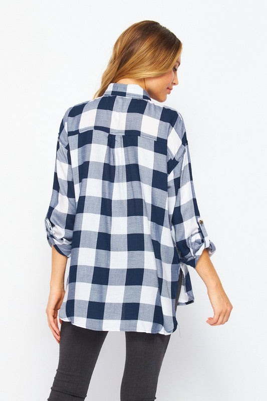 Delta Buffalo Plaid Buttondown