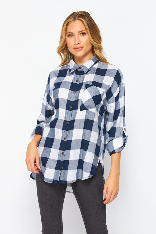 Delta Buffalo Plaid Buttondown