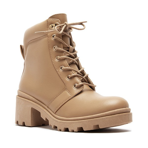 Vigor Lace-Up Combat Boots