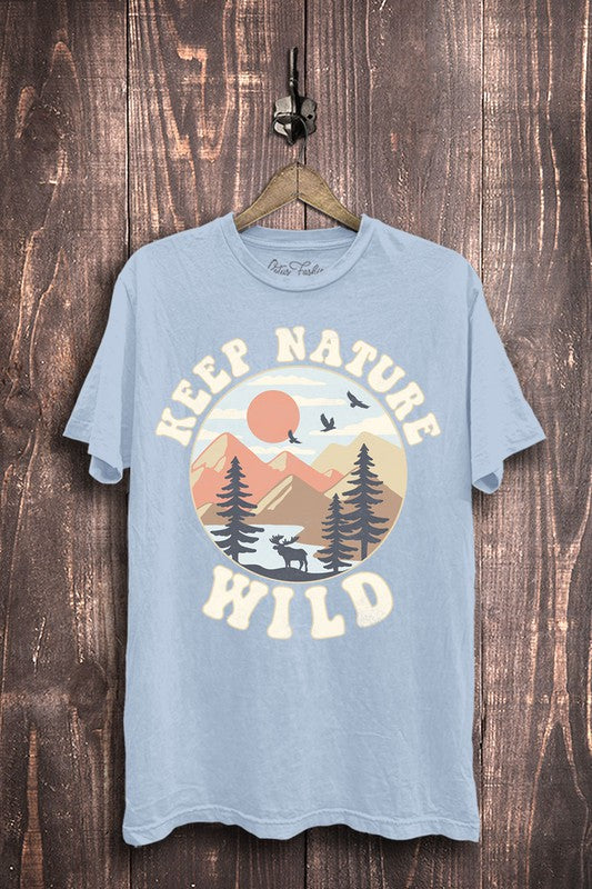 Keep Nature Wild Mineral Tee (Size XLarge)