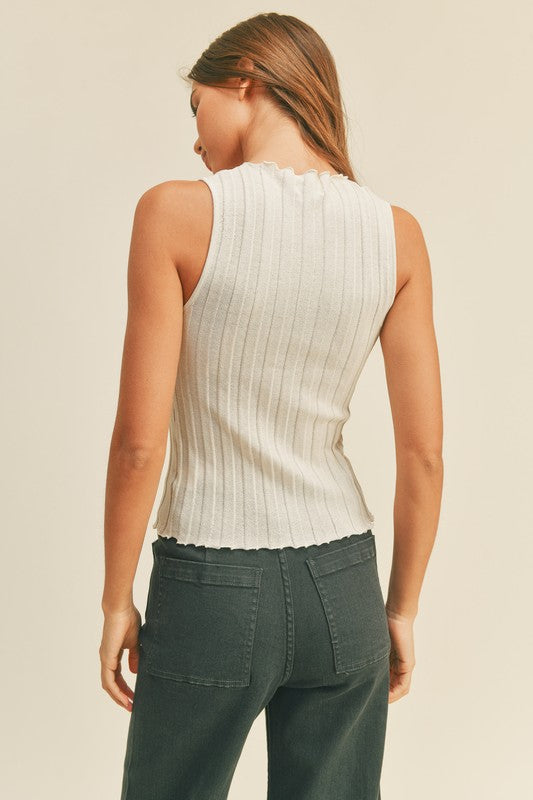 **SALE!!** Mirabel Ribbed Tank