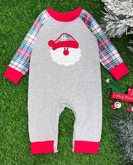 Baby Unisex Santa Raglan Jumper