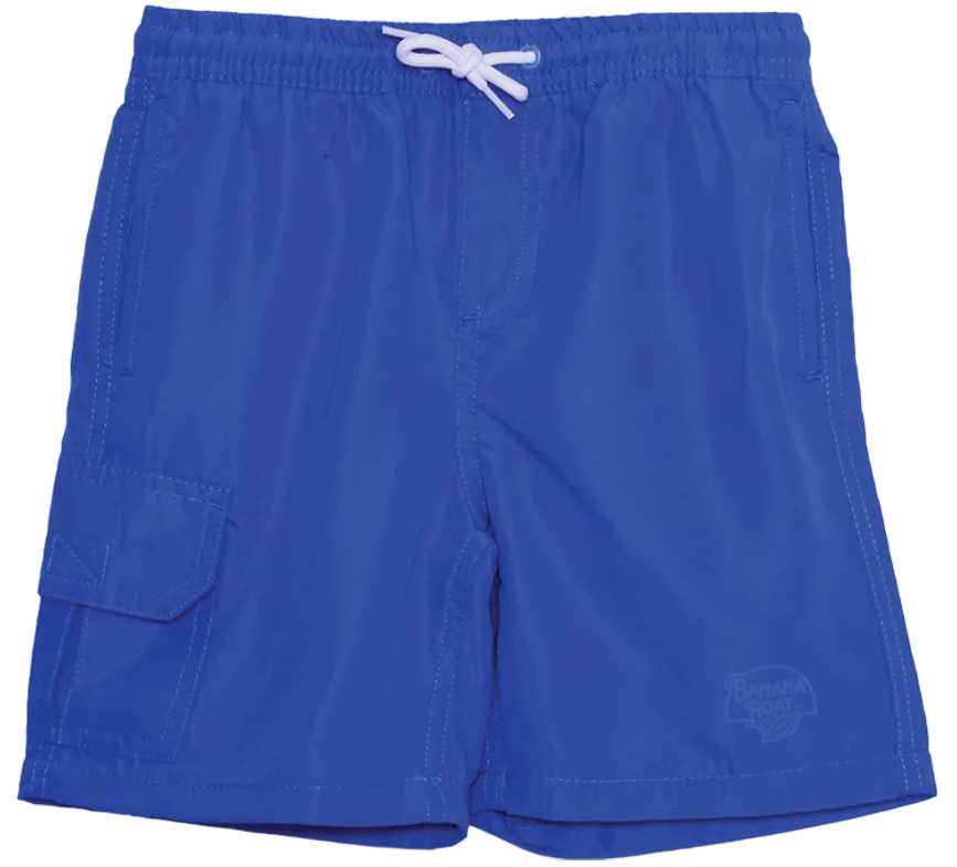 **SALE!** Boys Banana Boat Solid Swim Trunks